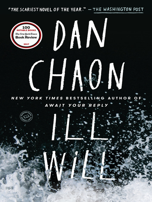 Title details for Ill Will by Dan Chaon - Wait list